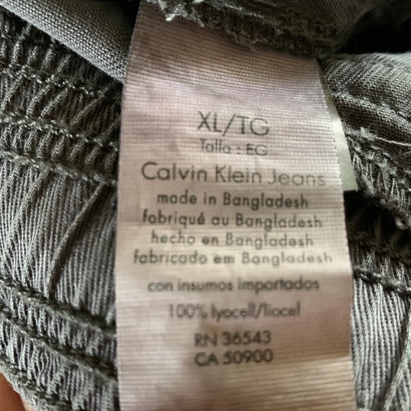 Calvin Klein Jeans Women's Soft Pull-On 100% Lyocell Pant with drawstring waist - Picture 7 of 16